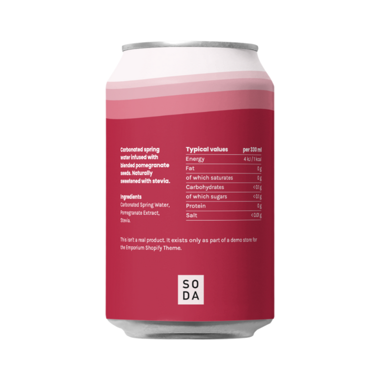 Soda Pop – Pomegranate
