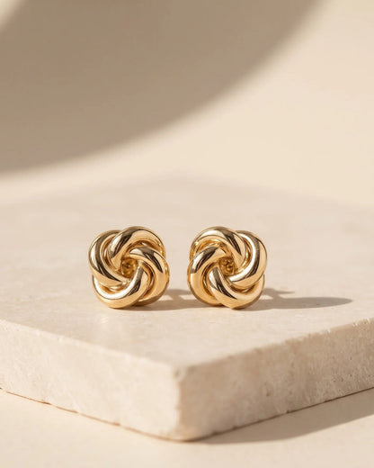 Draco Twisted Knot Earrings