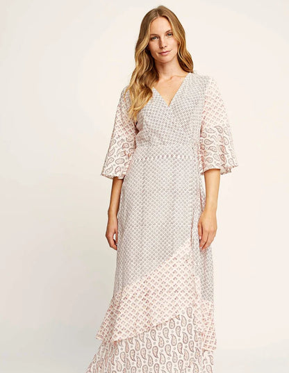 Juliet Leaf Print Dress