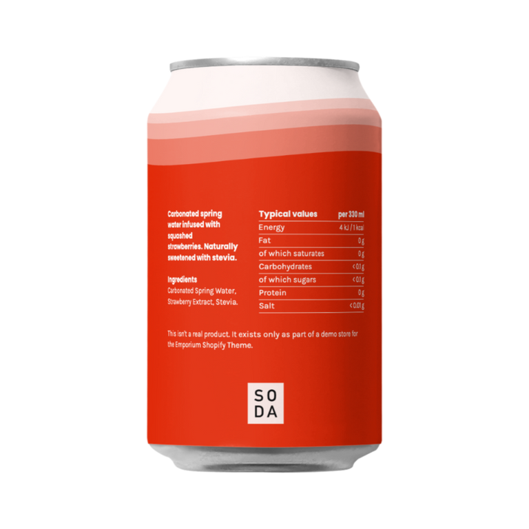 Soda Pop – Strawberry